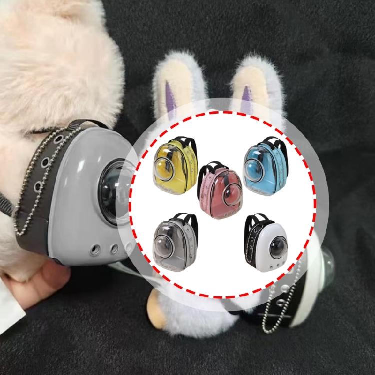 Mini-Weltraumrucksack Puppenhauszubehör Maßstab 1/12 Realistische Katzen Spielzeug Detailliertes Kunststoffdesign Für Thematische Ausstellungen