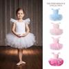 Puffy Baby Girl Ballet Skirt Short Sleeve Party Dance Dress Ballet TuTu Dress  Gymnastic