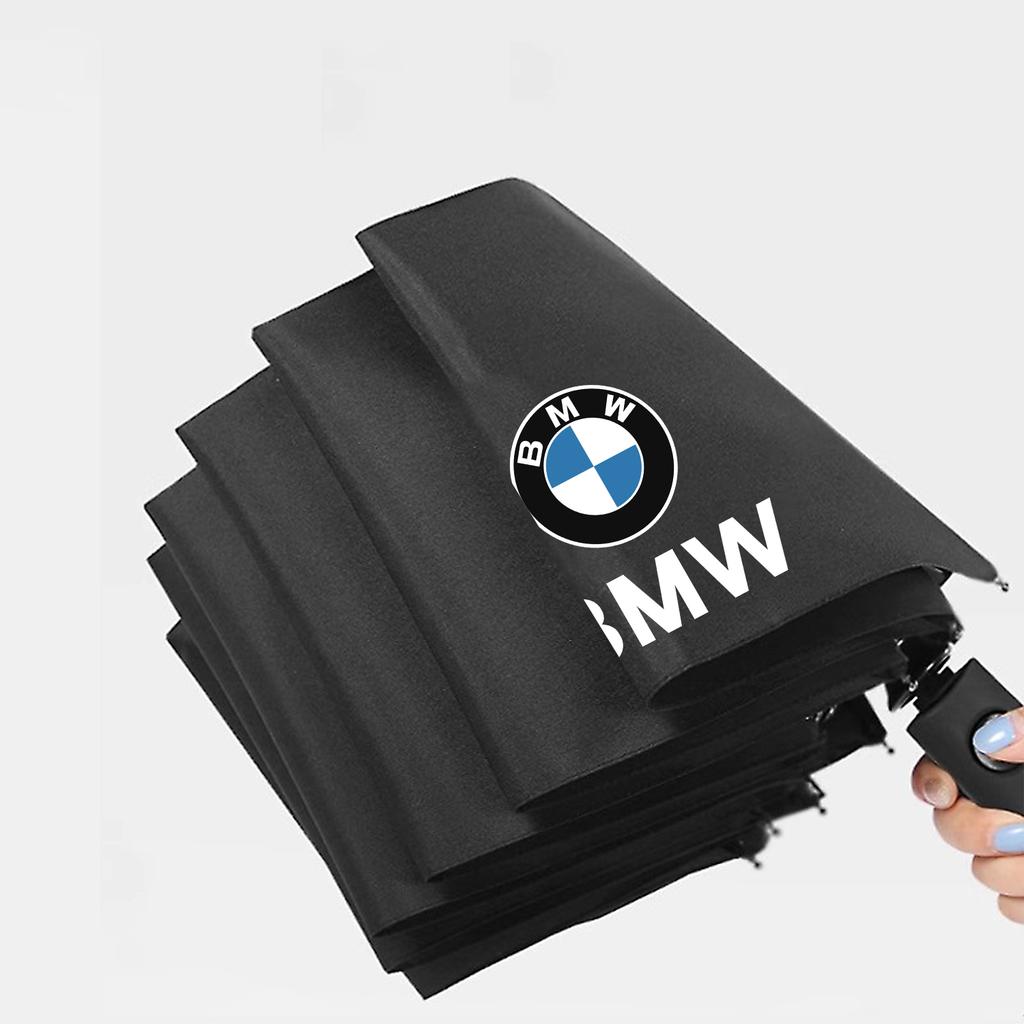 Umbrelă Auto Pliabilă cu 12 Baleine, Gel Negru de Protecție Solară pentru Seria BMW i3 i4 G07 G06 G05 G02 G01 F48 F39 G42 G30 G20 G26 F01 F02