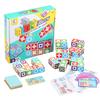 English Steam Educational Board Game Toys Children Recognize Graphics Matching 3D Puzzle Training Eye Response