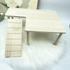 Pine Wood Hamster Ladder Platform Climbing Toy House Cage Accessories for Small Pets Hamster Mice Pet Supplies