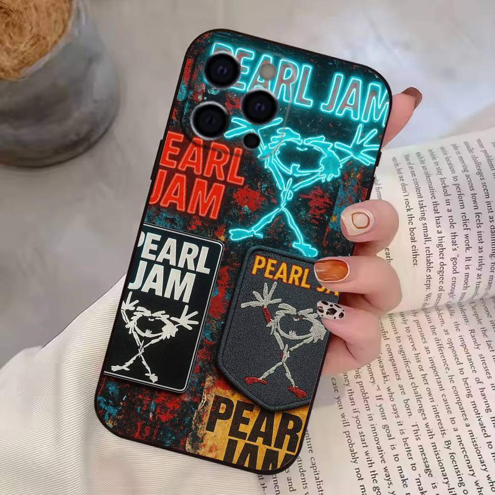 Band Pearl J-Jam Phone Case Silicone Soft For IPhone 17 16 15 14 13 12 11 X XR Plus Pro Max Plus