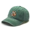 Cute Schnauzer Dog Printed Baseball Cap Adjustable Retro Baseball Hat Unisex Womens Cap For Outdoor Travelling Mountaineering