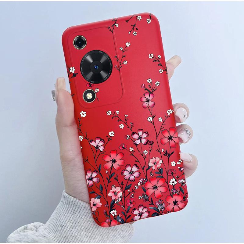 Handyhülle für Huawei Nova Y72 Hüllen 6,75" Niedliche Panda-Astronauten-Abdeckung für Huawei Enjoy 70 NovaY72 MGA-LX3 Weiche Silikonhülle