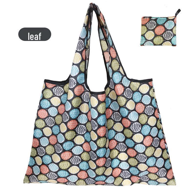 Eco-Friendly Large Capacity Folding Grocery Bag - Oxford Cloth