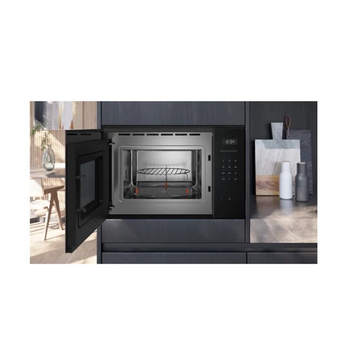 Siemens Built-in Microwave 25l 1450w Black - BE555LMB1