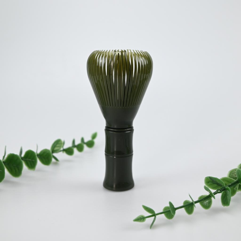 Matcha Plastic Tea Whisk, Matcha Whisk with Matcha Whisk Stand, Food Grade Matcha Whisk, Resin Matcha Whisk Chasen, Brush Handcr