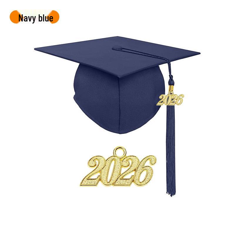 2025 Yıl Etiketli Amerikan Lisans Mezuniyet Şapkası