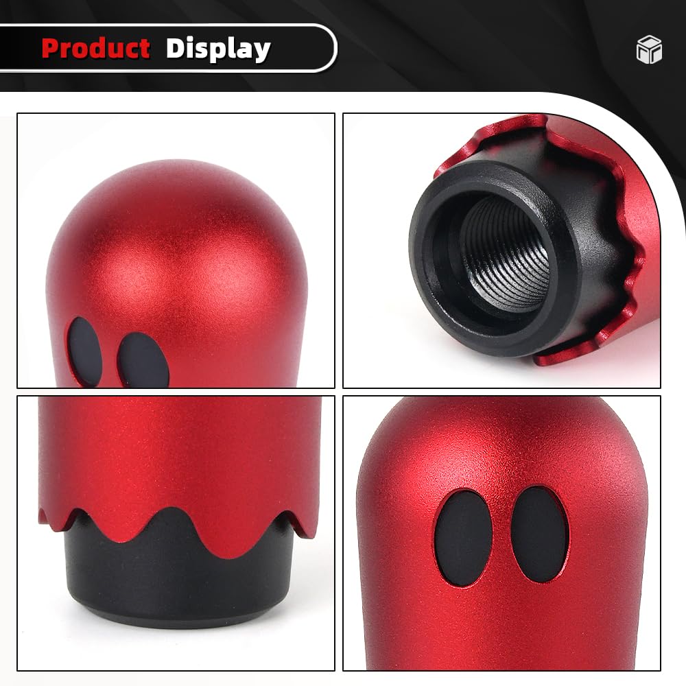 MUTEKI Car Shift Knob, Halloween, Ghost, Cute, Demon Style, Universal Gear Shift Knob, Extendable,