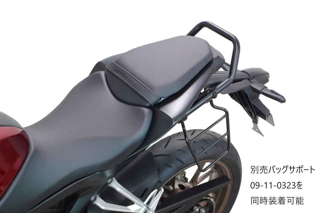 Special Parts Takegawa Grab Bar for CB125R (TAKEGAWA) Set, Black, (JC91) 09-11-0322