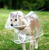 Dogs Going Out Transparent Waterproof Raincoat With Hat Raincoat For Small And Medium-sized Dogs For Rainy Days Walking