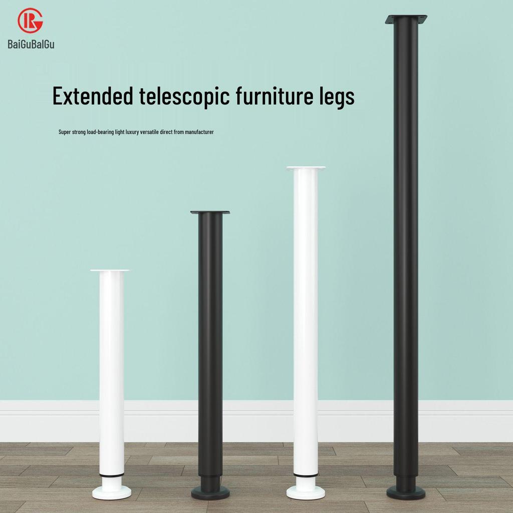 Adjustable Furniture Leg Brackets: Table, Sofa, TV Cabinet, Bed Support Feet & Heightening Pads