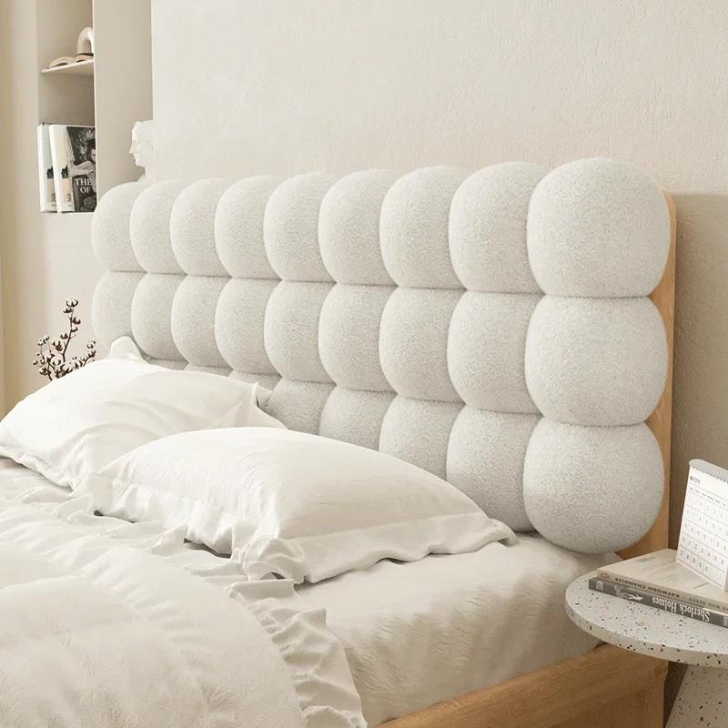 

Bed Heads Cushions Large Soft Backrest Cushion Positioning Support Stuffed Headboard Sleeping Pillows Bedroom Home Decoration 90X60X10CM