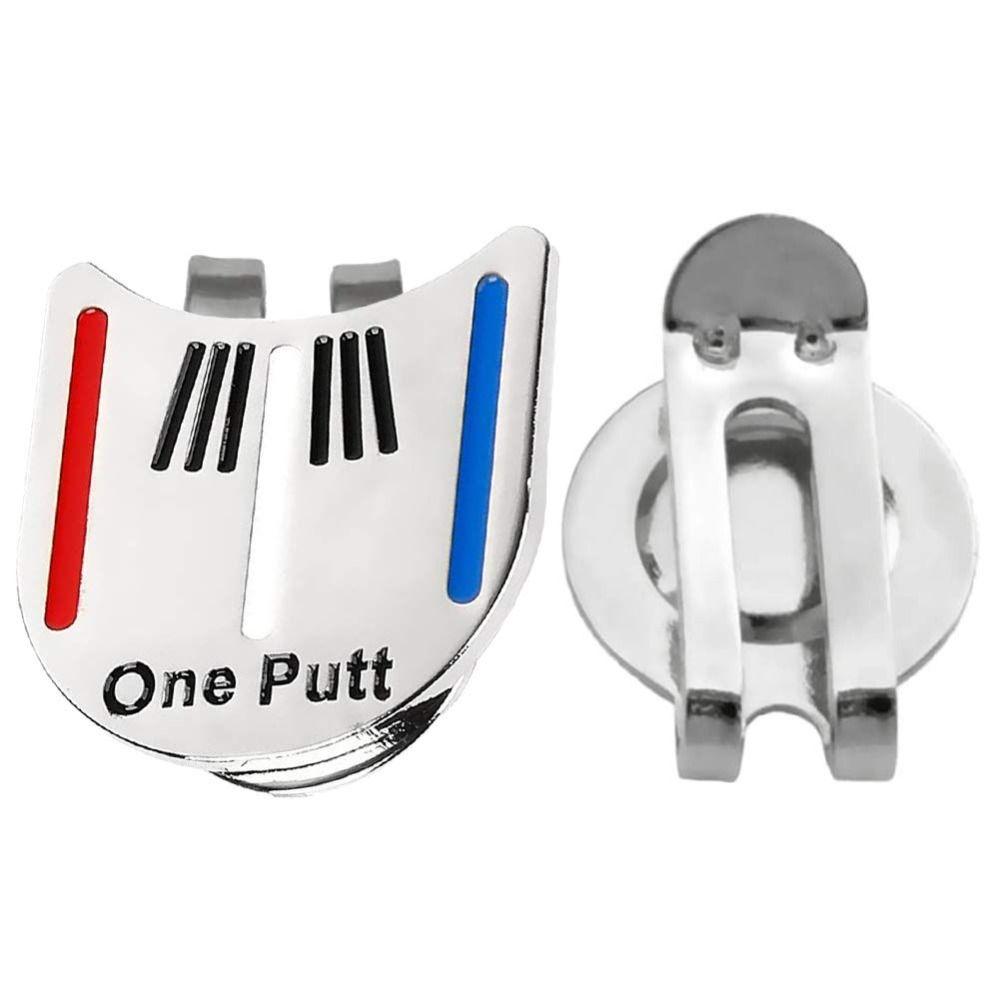 Removable Golf Ball Marker Golf Gadget Putting Alignment Tool Ball Position Mark  For All Golfers