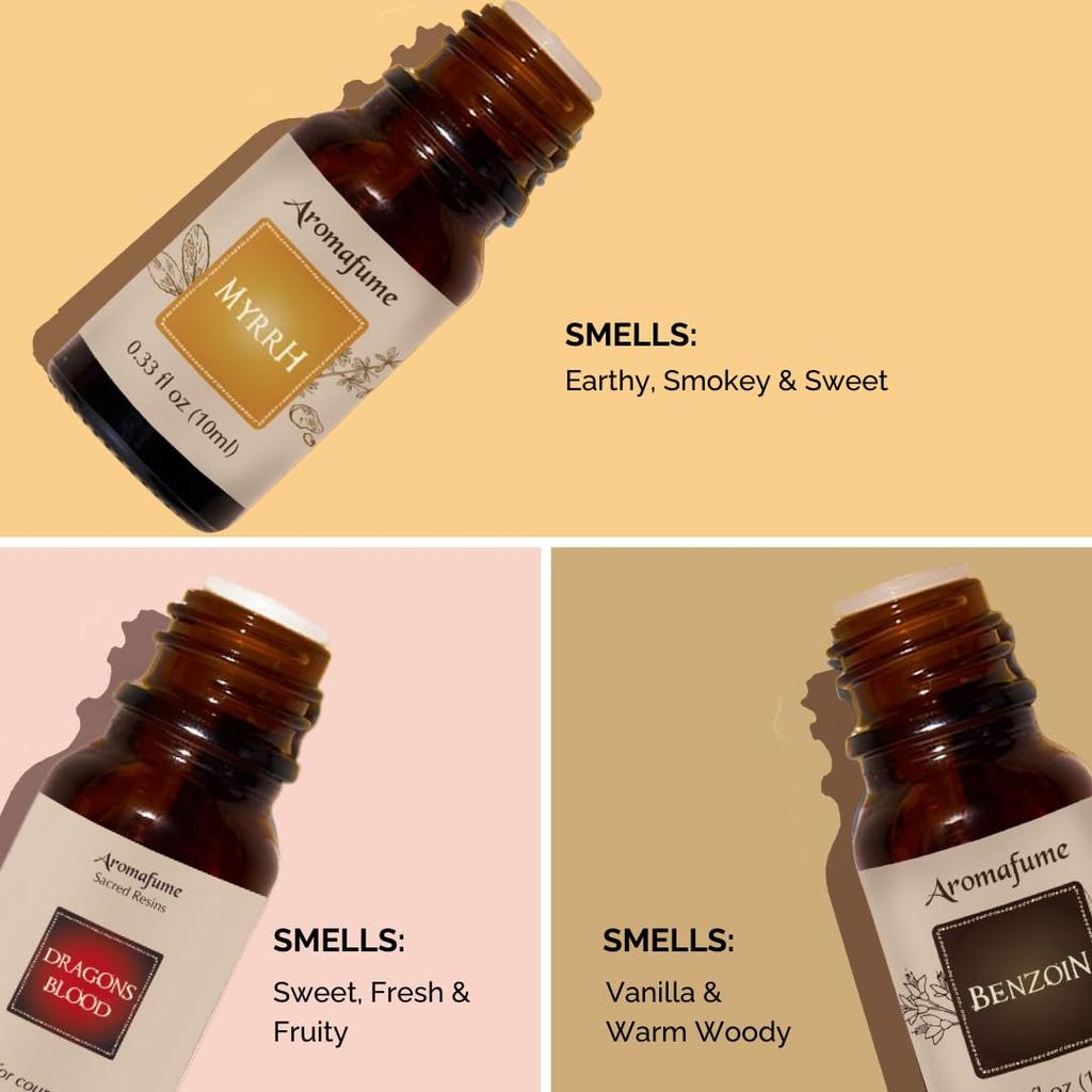 Spiritual Awareness Diffuser Blend Trio Set, 3x10ml, Aromafume