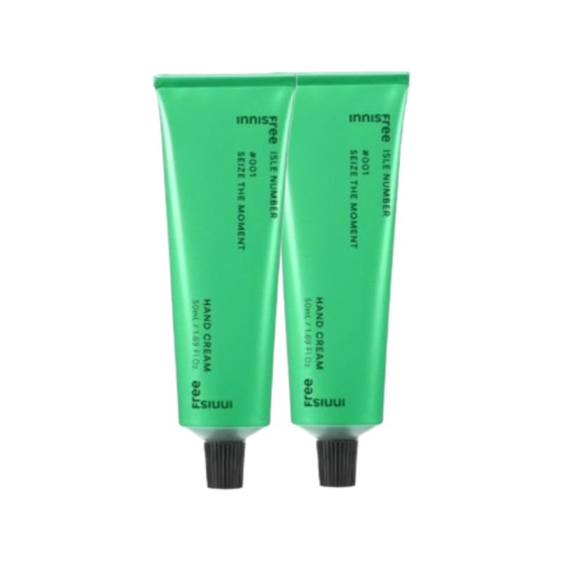 Innisfree Isle Number Hand Cream 50ml | Moisturizing Scented Hand Lotion | Lightweight Daily Hand Care K-Beauty