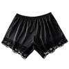 Women's Plus Size Lace Trim Anti-Exposure Safety Shorts