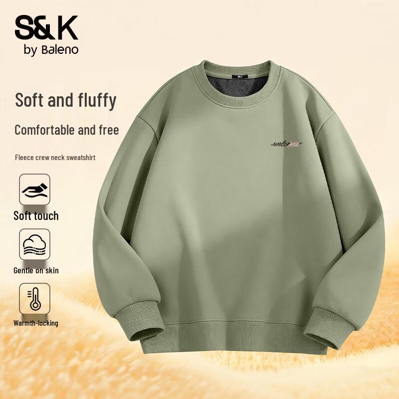 

Baleno Men s S&K Series Winter Crewneck Sweatshirt L