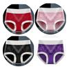 Mid-waist Large Size Comfortable Ladies Underwear Breathable Antibacterial Pure Cotton Sexy Lace Briefs for Women