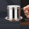 Stainless Steel Coffee Filter Durable Reusable Pouring Over Drip Cup For Home Office Travel Vietnamese Coffee Dripper
