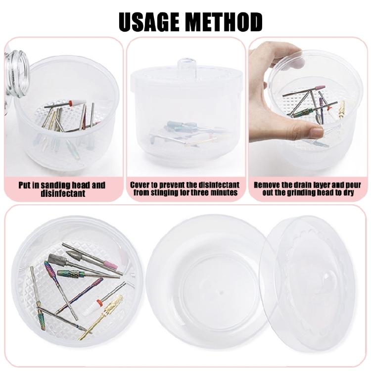 Grinding Head Disinfects Box Nail Tools Cleaning Box Nail Tool Sterilizer Box Nail Tool Cleaning Box