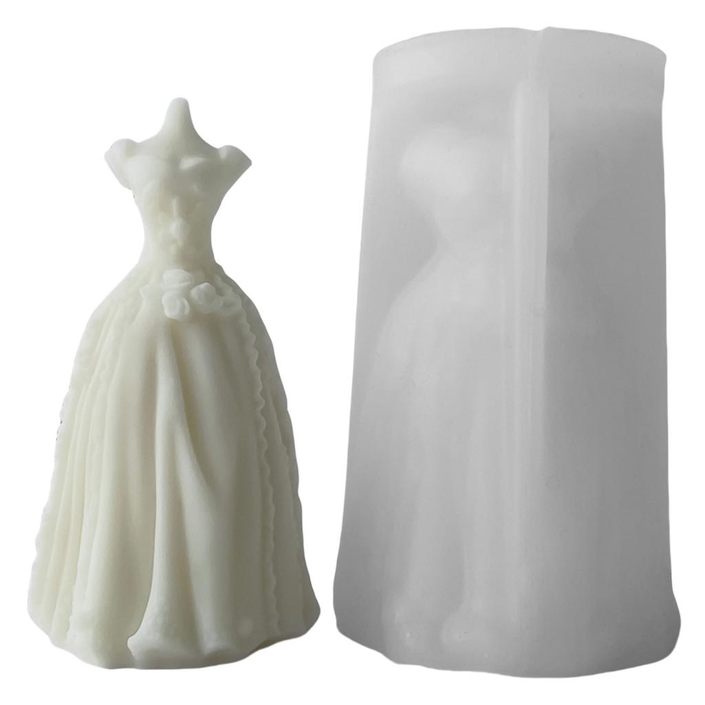 Multipurpose Sturdy Silicone Molds for Artistic Craft Unique Floral Candles or Soaps for Wedding Decoration and Gifts