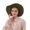 Sun Protections Hat With Headwraps For Outdoor Activities Breathable Sun Protective Headwear Lightweight Foldable Design