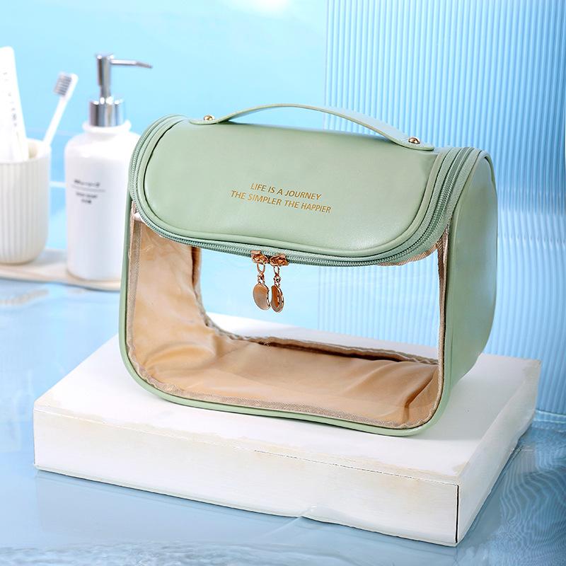 Trendy Hook Travel Wash Bag Fashion Cosmetic Storage Bag Candy Color Makeup Bag
