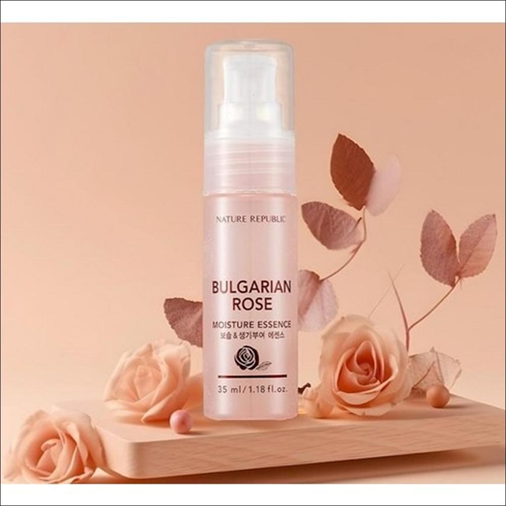 Nature Republic Bulgarian Rose Skincare Special Set (Toner 155ml + Emulsion 155ml + Essence 35ml + Cream 100ml + Foam Cleanser 120ml)