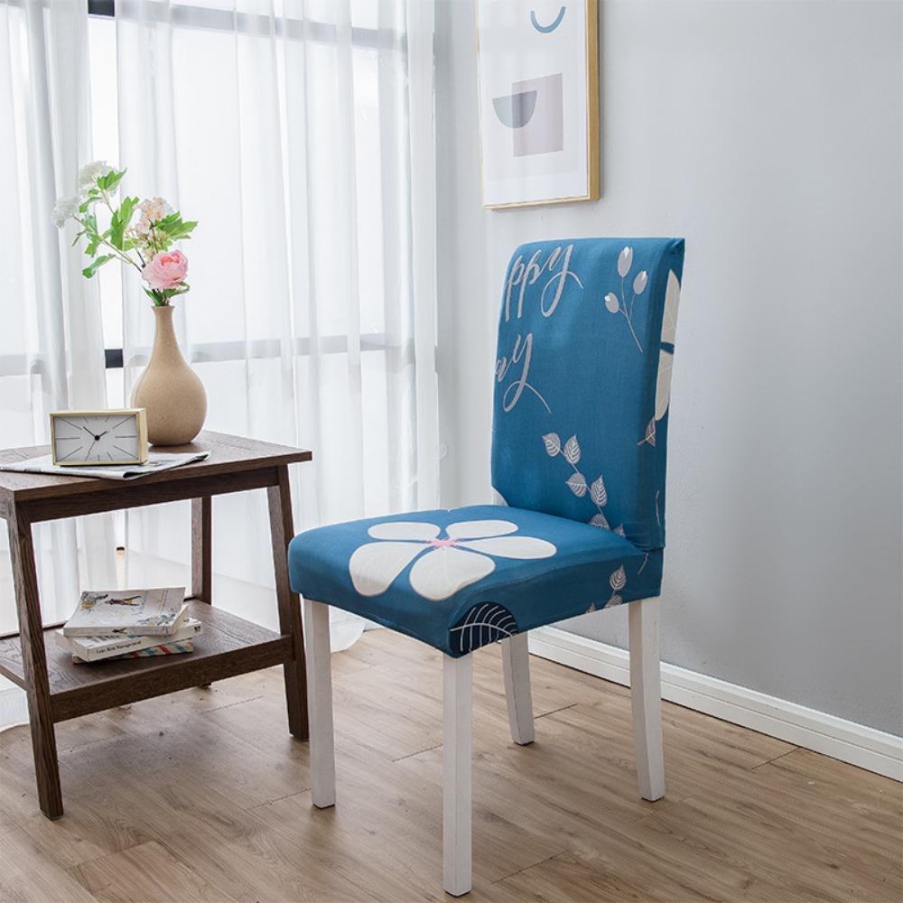 Chair Cover Full Set Dining Chair Covers Washable Stretchable Universal Fit for Home Office Restaurant