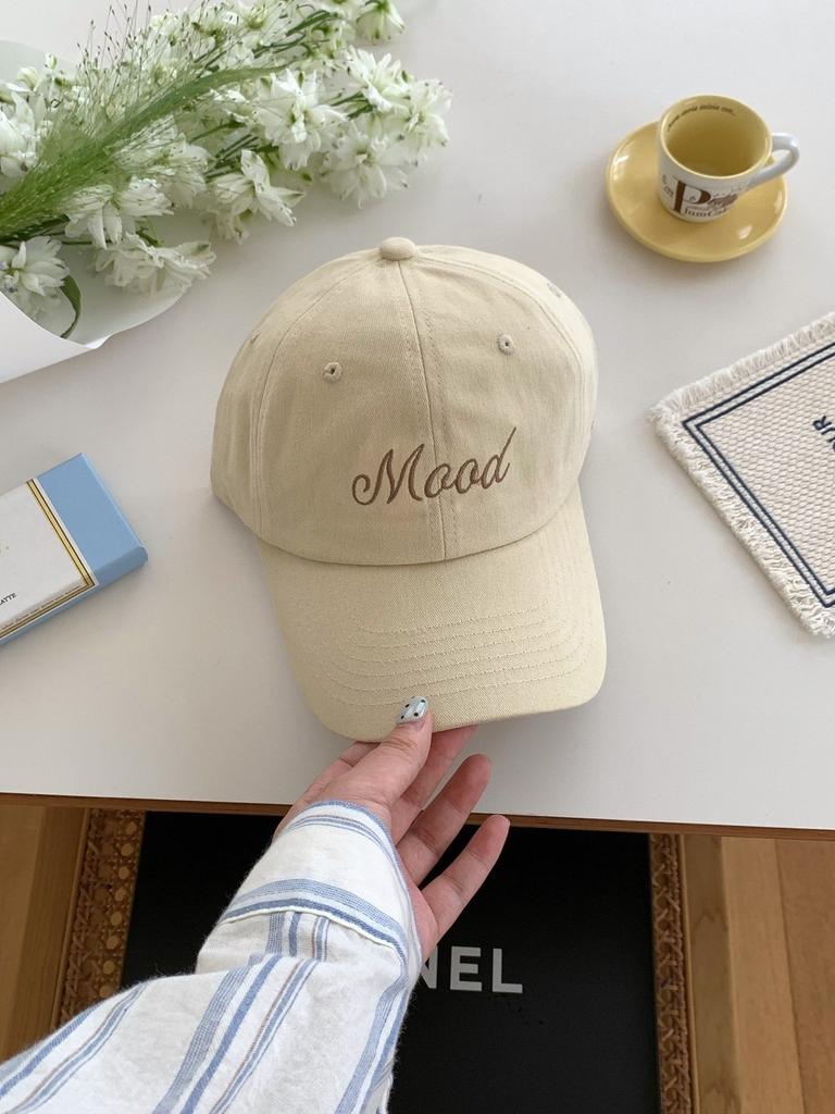Street Dance Hat With Embroidered Letters And Wide Brim For Summer Fashion Style