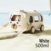 Baby Bus Car Children's Tritan Water Cup with Straw - High-Value Plastic Toy Cup