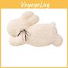 Tie Bow Pearl Rabbit Plush Toy Sleeping Doll Kids Birthday Decorations Gift