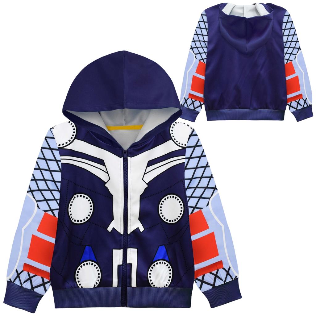 Kids Zip Up Hoodie Jacket for Boys Girls Youth Casual Hooded Outerwear