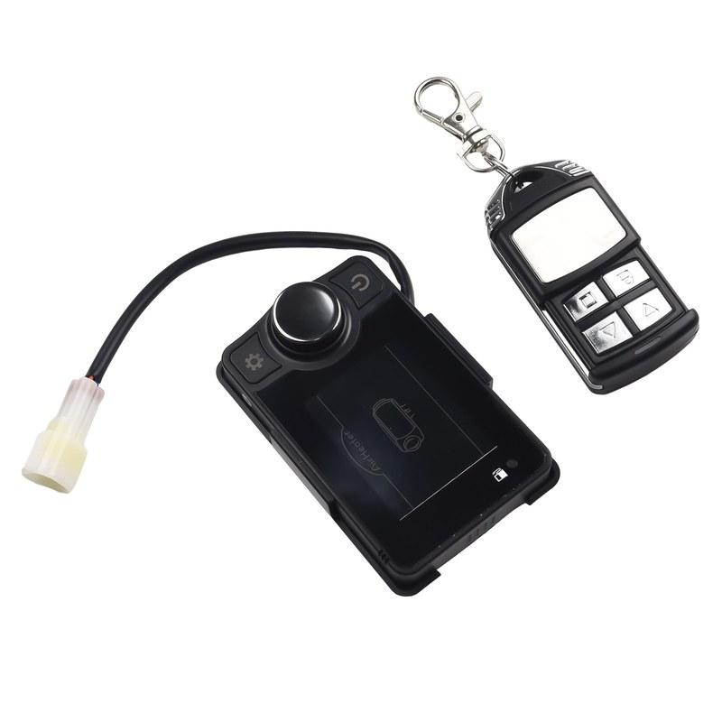 2Pcs/Set New LCD Monitor Remote Control 12V-24V Air Diesel Heater Automotives Black Parking Controller -Bluetooth Remote Control