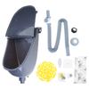 Spill Proof Flushing Urine Diverter Toilet With Hose Wall Mounted Washout Urinal for Home and Commercial Use Enduring
