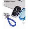Compatible Folding Key Case for Toyota Vios, Yaris, Camry, and Corolla with Aftermarket Key Bag Buckle.