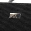 Used GUCCI Bamboo Handbag 002-1061 canvas leather Black Used Women