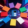 1 ks Mini SIM TF karta Úložné pouzdro, Přenosný nárazuvzdorný prachotěsný organizér s nástrojem na vyjmutí SIM karty, Kompaktní digitální příslušenství pro telefon