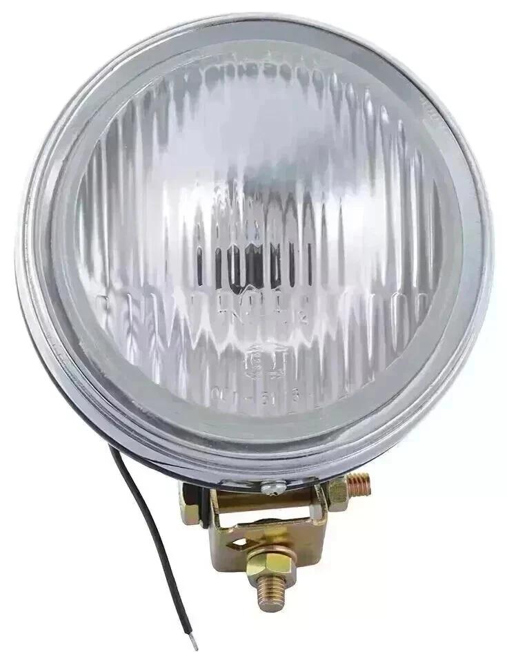 Paar Hella Runde Nebelscheinwerfer Klarglas mit Abdeckung & H3 12V 55 Watt Birne Universal