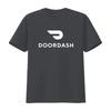 Cool Minimalist Black White Letter Logo Print Casual Streetwear T Shirt Vintage Washed Streetwear Slightly Homme Graphic