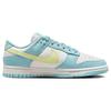 Nike Sneakers Dunk Low Ocean Bliss da Donna Bianco Vela Tinta Citron DD1503-123