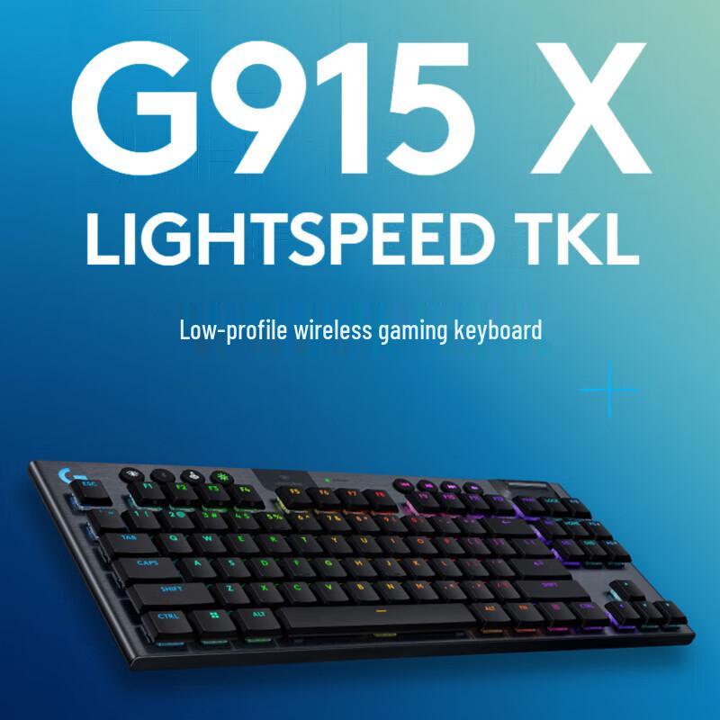 

Logitech G915 TKL LIGHTSPEED Wireless RGB Gaming Keyboard