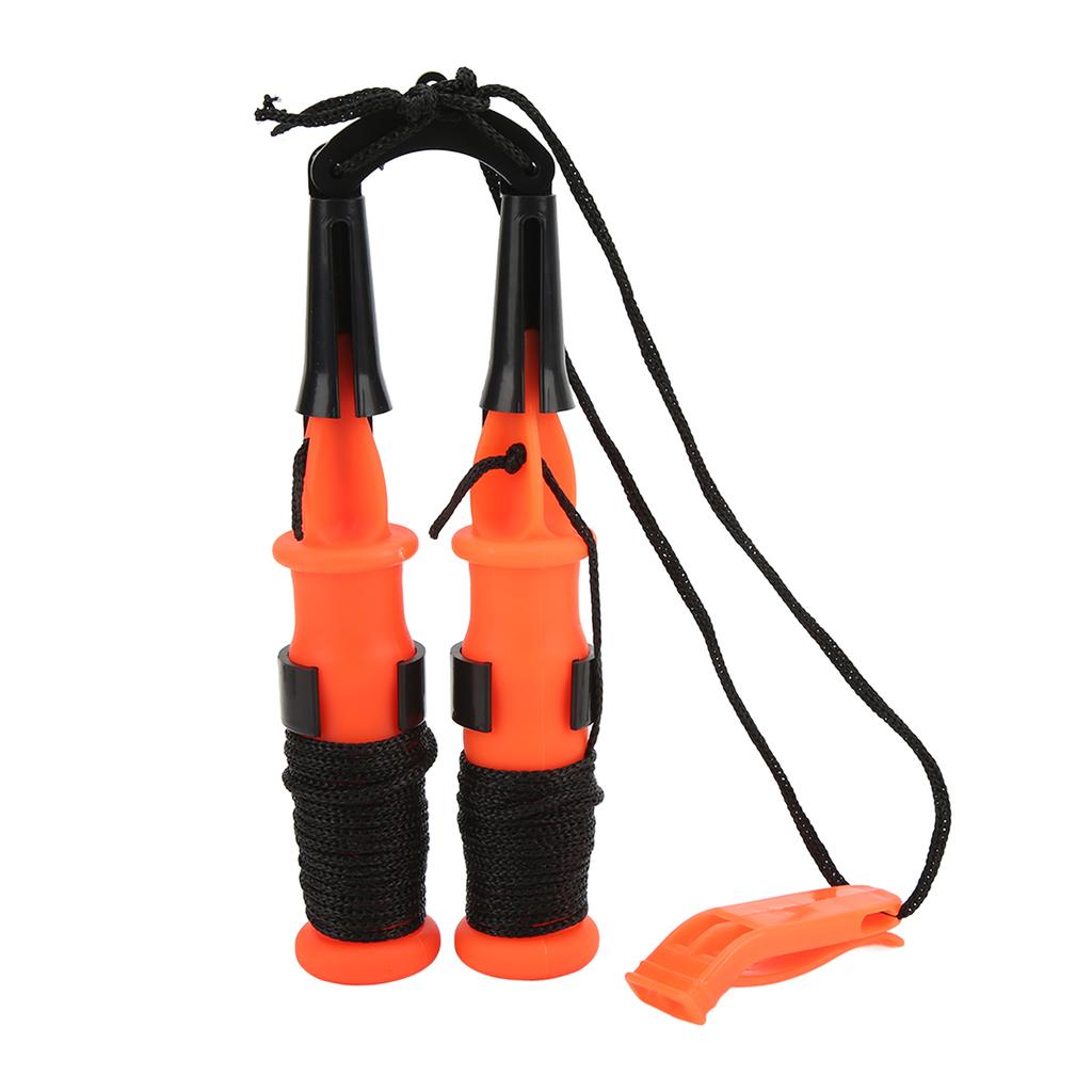 Winter Ice Picks Ice Fishing Safety Picks with Emergency Whistle Fishing Tackle Tool Ice Fishing Safety Kit