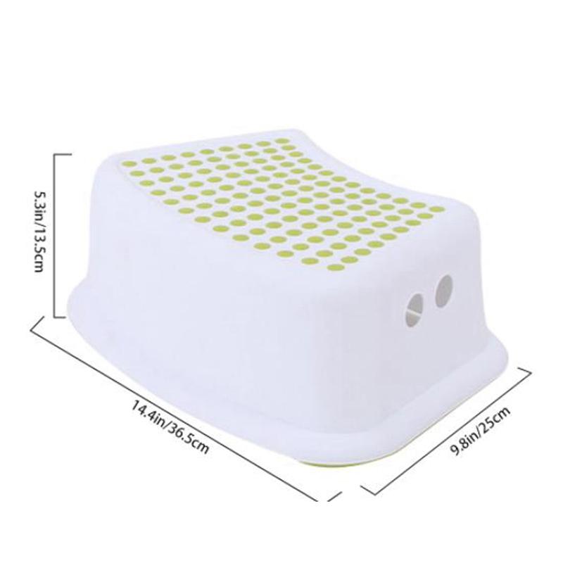 M-Modern-Plastic Non-Slip Chair Children's Stackable Step Stool Assistant Assistant Kitchen Bathroom Toilet Chair