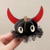 Bow Halloween Hair Clip Ghost Witch Hat Hairpins Fashion Cosplay Props Headwear  Party Wear