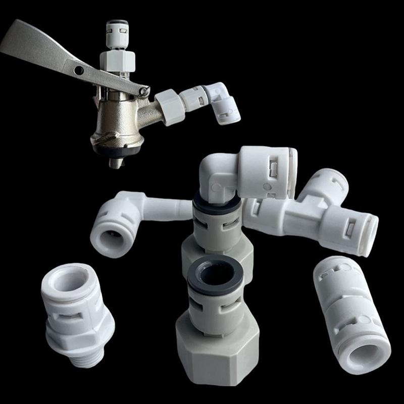 1Pc Beer Machine Dispenser Connector 9.5mm 5 Points Internal Thread To Draft Beer Machine Equipment