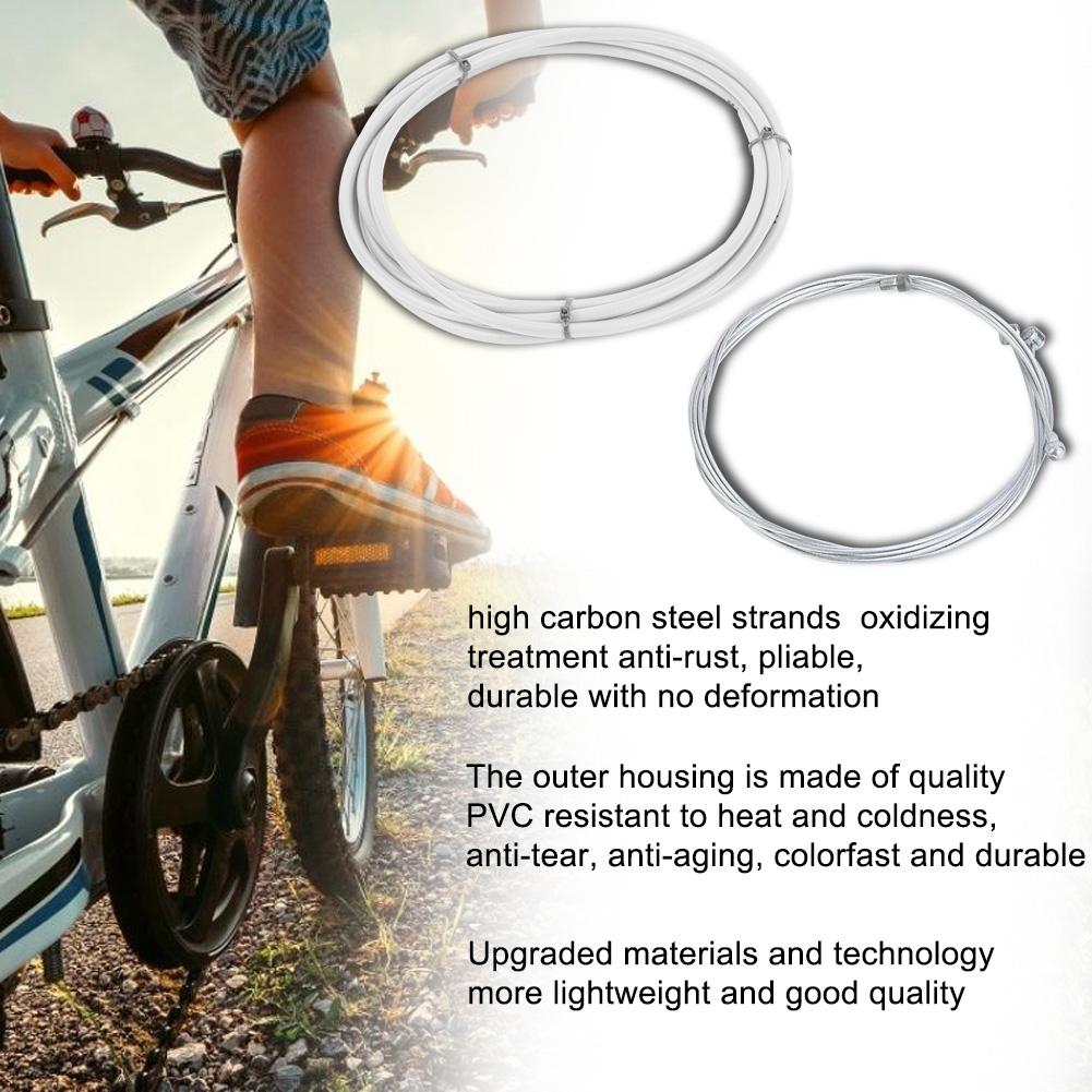 Mountain Road   Bike Brake Cable Housing Hose   Kit Cycling Replacement (Black)