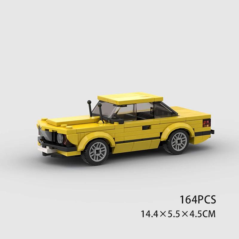 City MOC Speed Rally Sport Racing Vehicle Police Cars Classical Model Building Blocks Super Race Brick Technical Christmas Gift