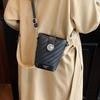 Liten väska dam ny trendig populär exklusiv kedja hinkväska mångsidig axelväska axelväska